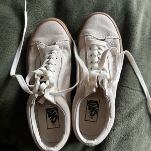 Vans Cream Shoes